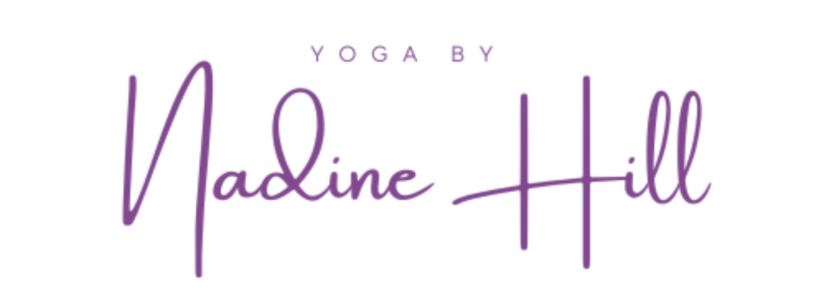 Website header Yoga by Nadine Hill