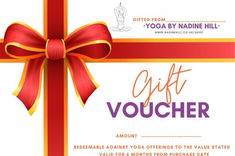 YOGA GIFT CARD for website shop