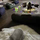 nest and blanket Sound Bath @IamNadineHill