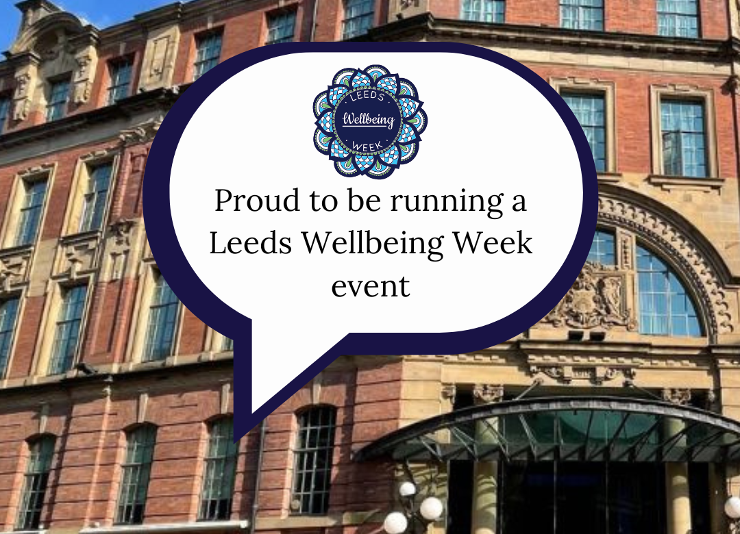 Malmaison is a venue partner for Leeds Wellbeing Week 2026 and Nadine Hill from Glow Within is running an event there. This is an image of the Malmaison building with their logo, the Glow Within logo and the words "Proud to be running a Leeds Wellbeing Week event"
